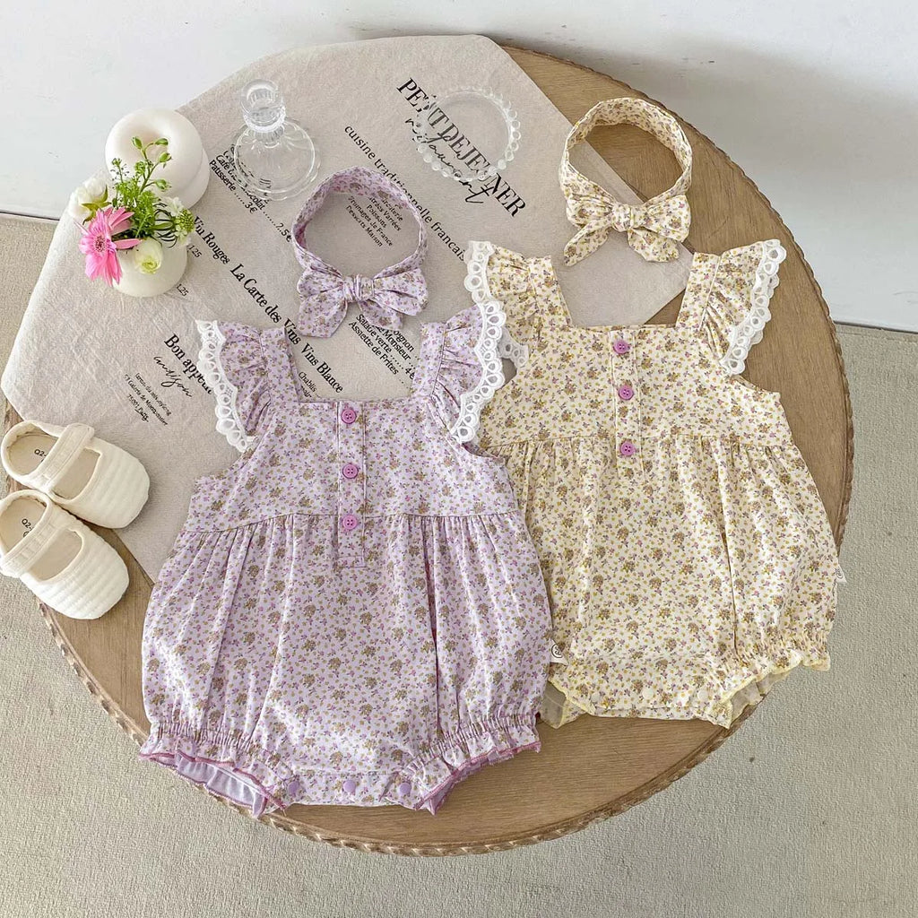 Sweet Pea Bubble Romper
