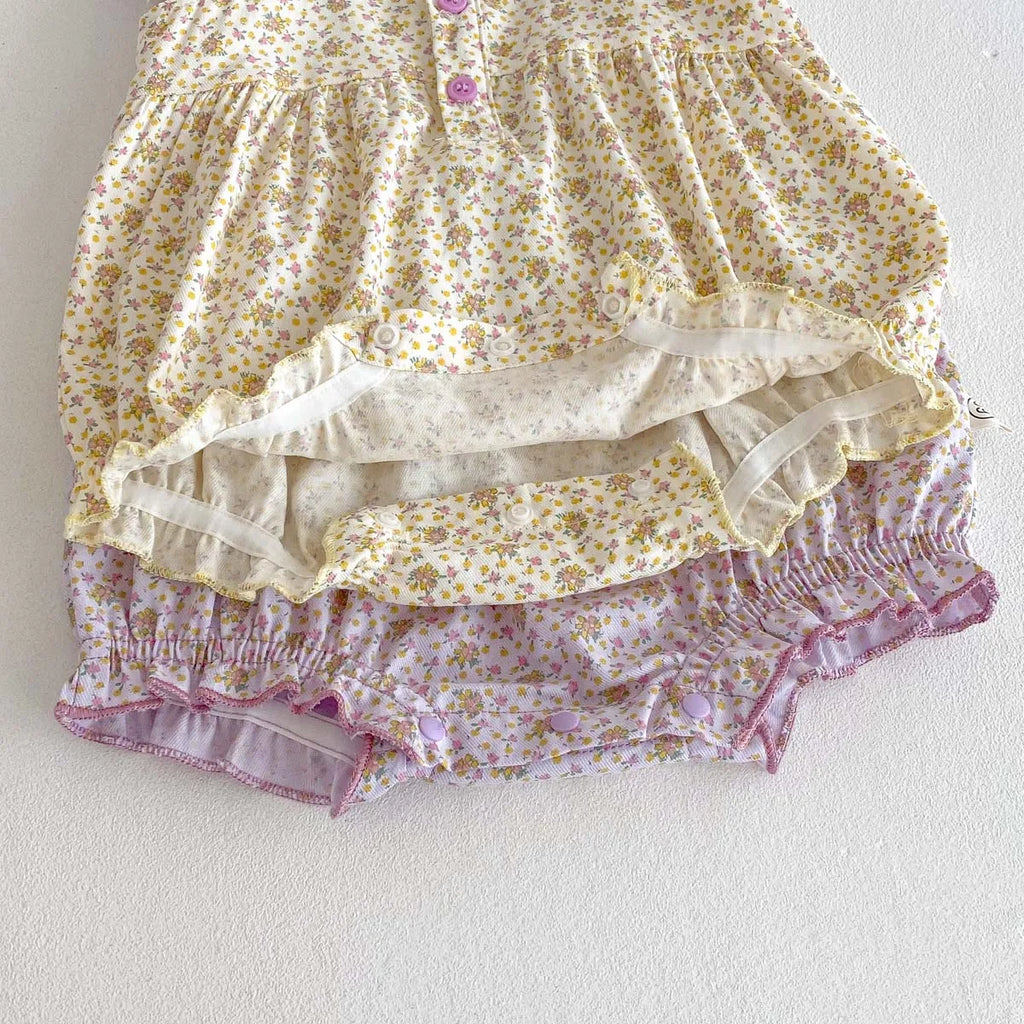 Sweet Pea Bubble Romper