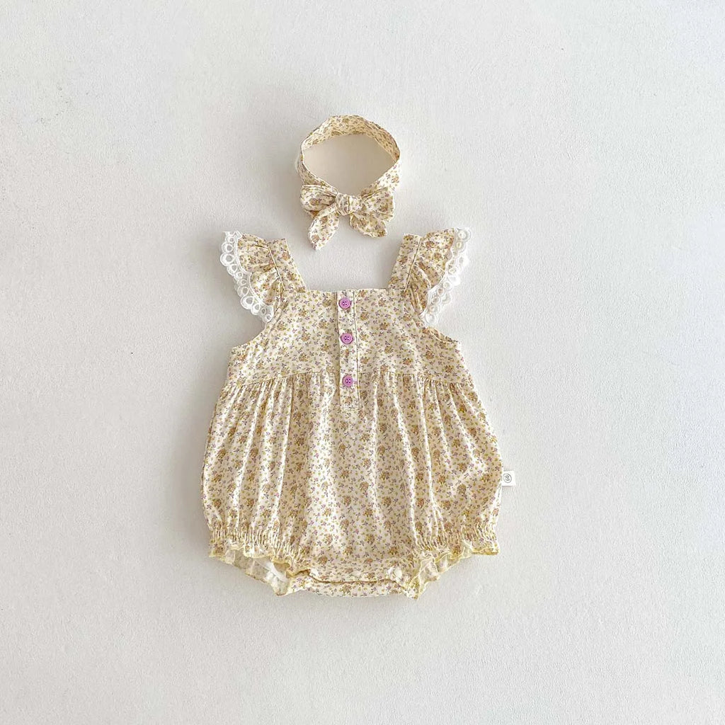 Sweet Pea Bubble Romper