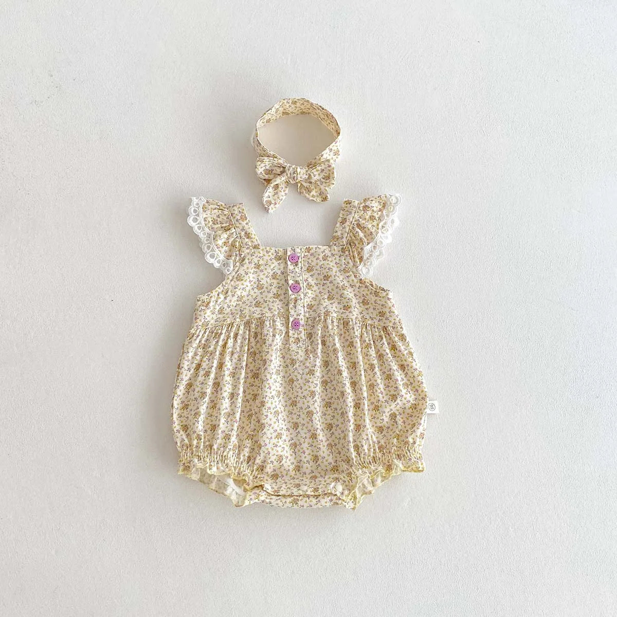 Sweet Pea Bubble Romper