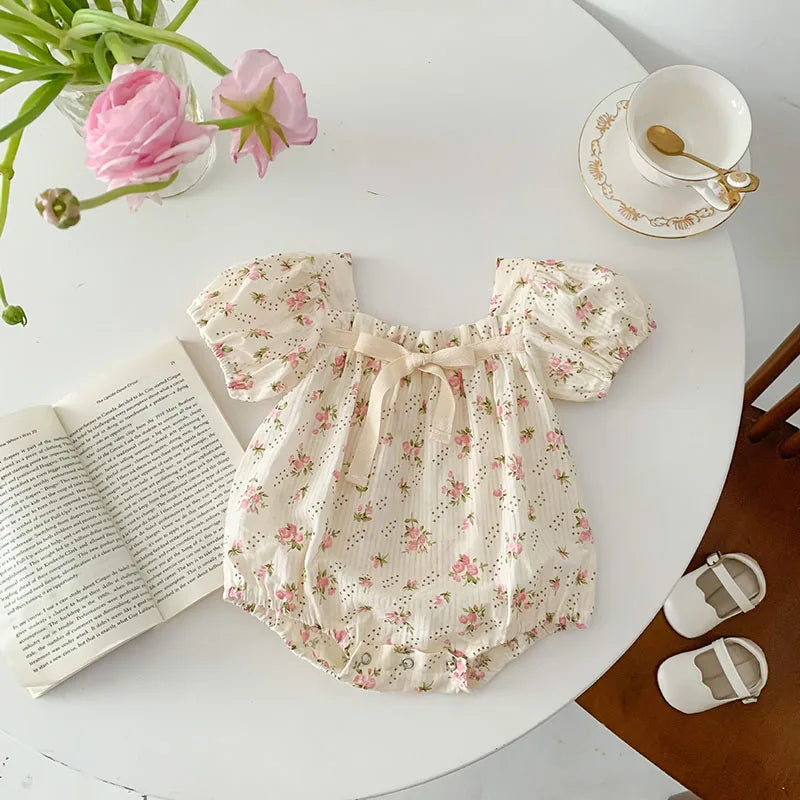 Rose Garden Bubble Romper