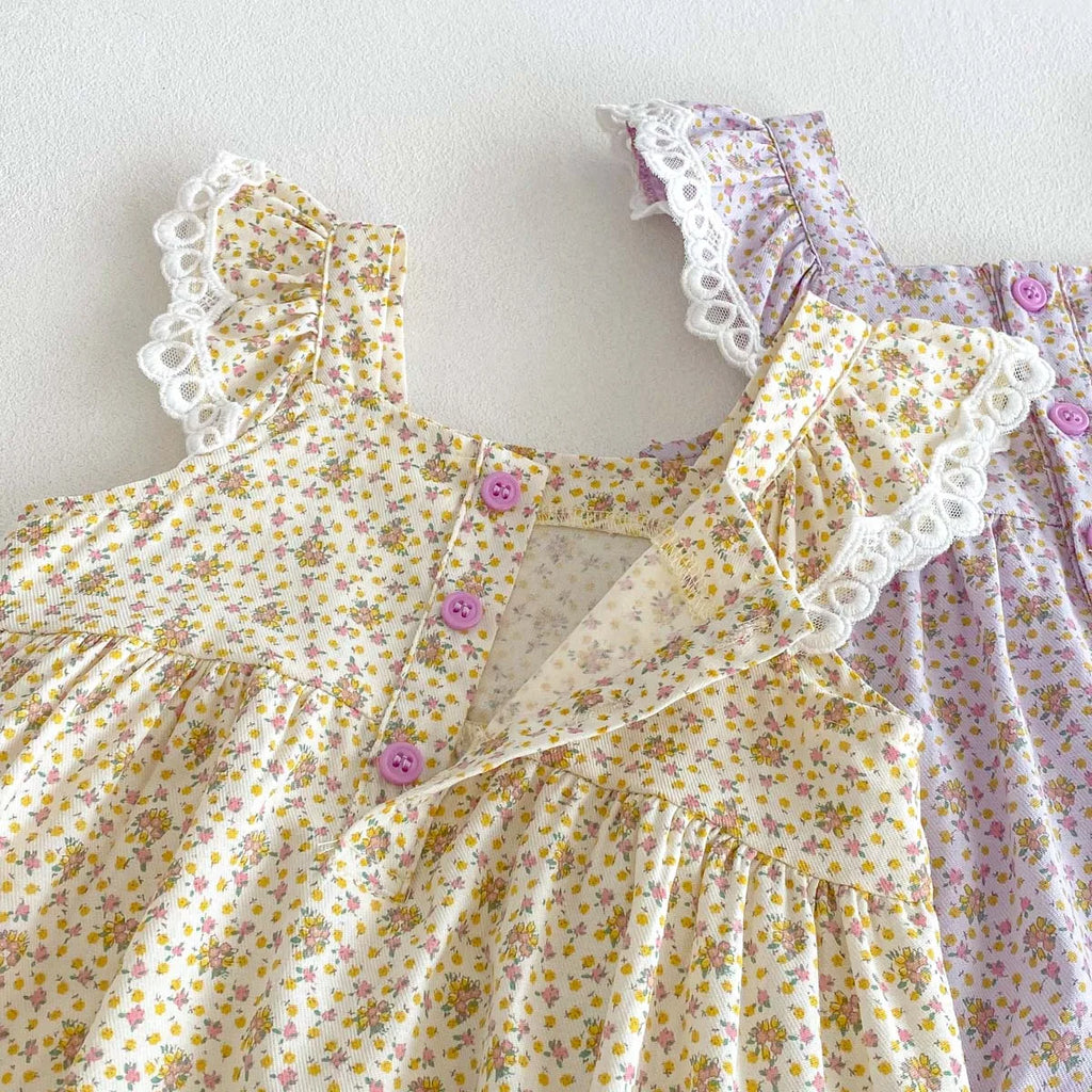 Sweet Pea Bubble Romper