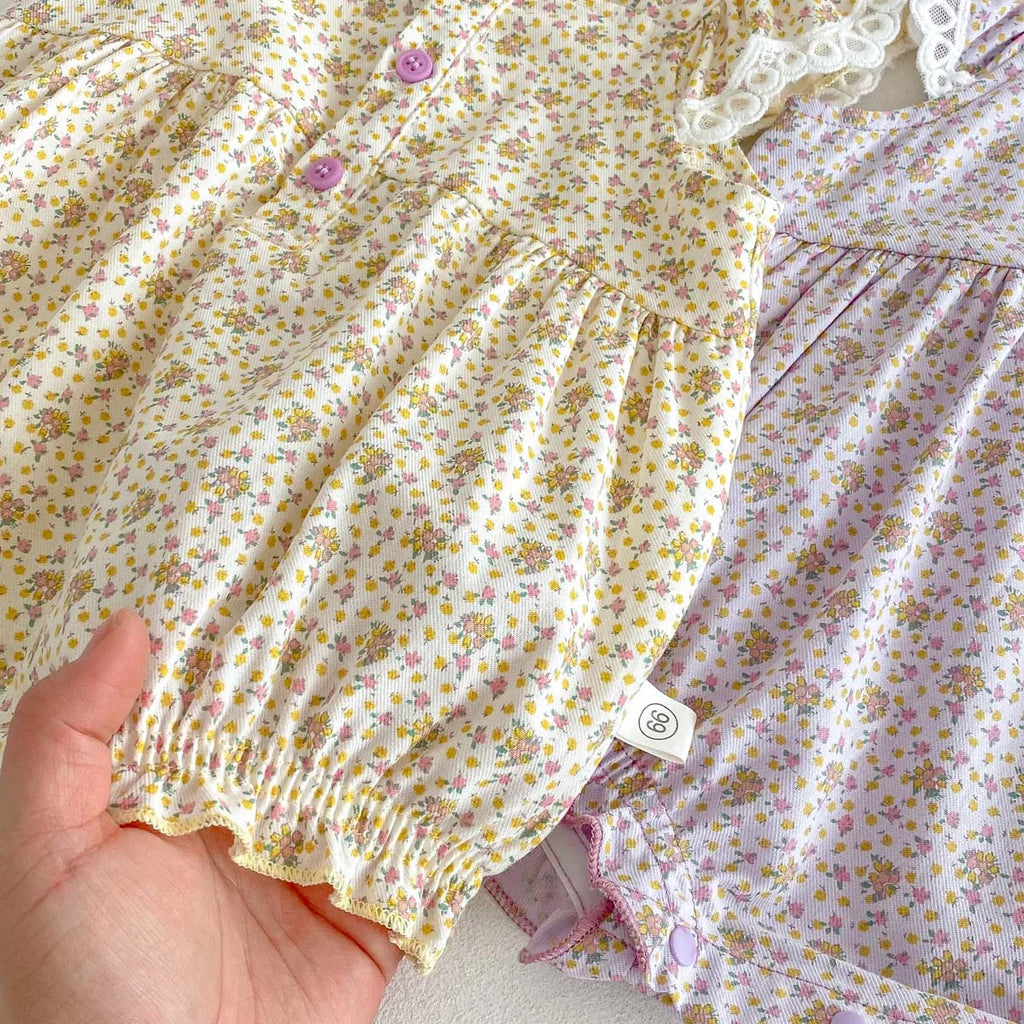 Sweet Pea Bubble Romper