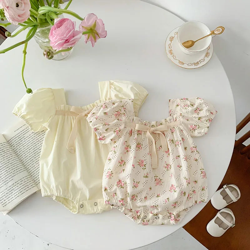 Rose Garden Bubble Romper
