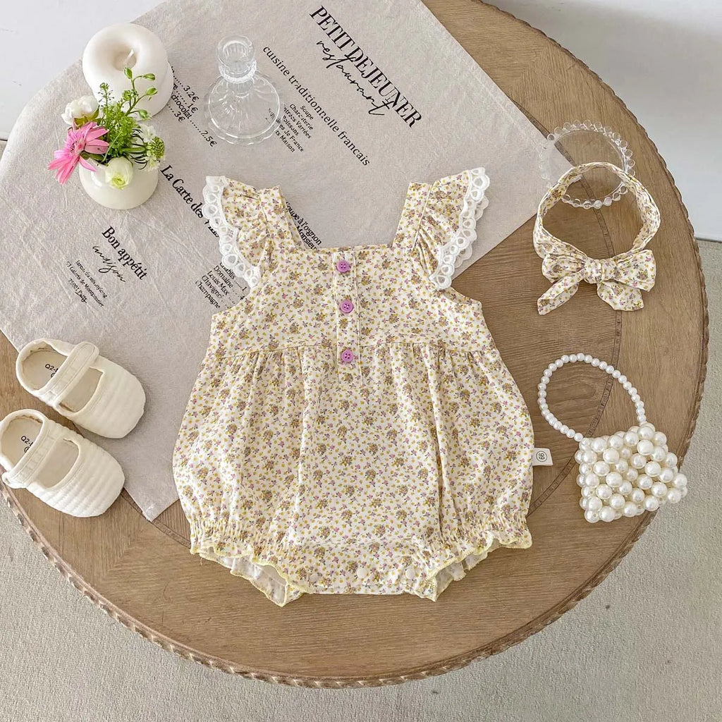 Sweet Pea Bubble Romper