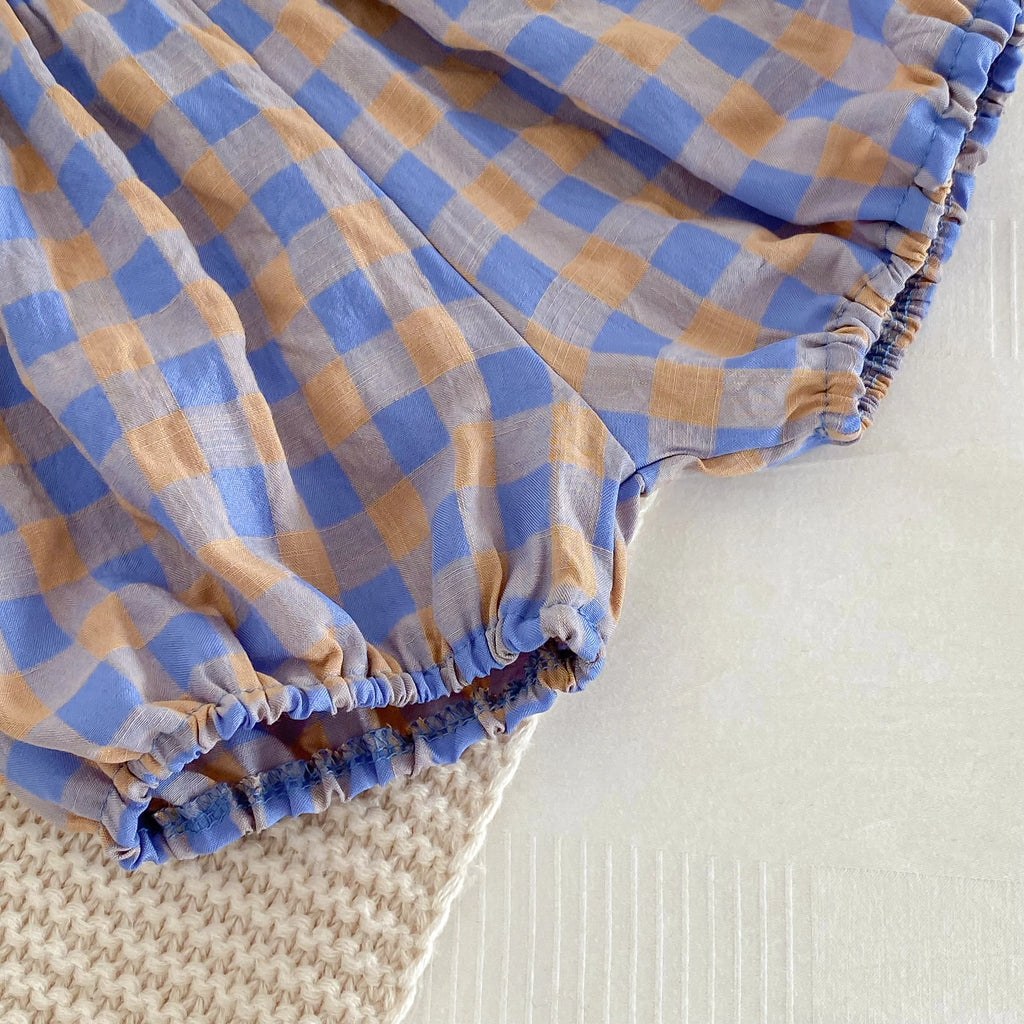 Lavender Gingham Set