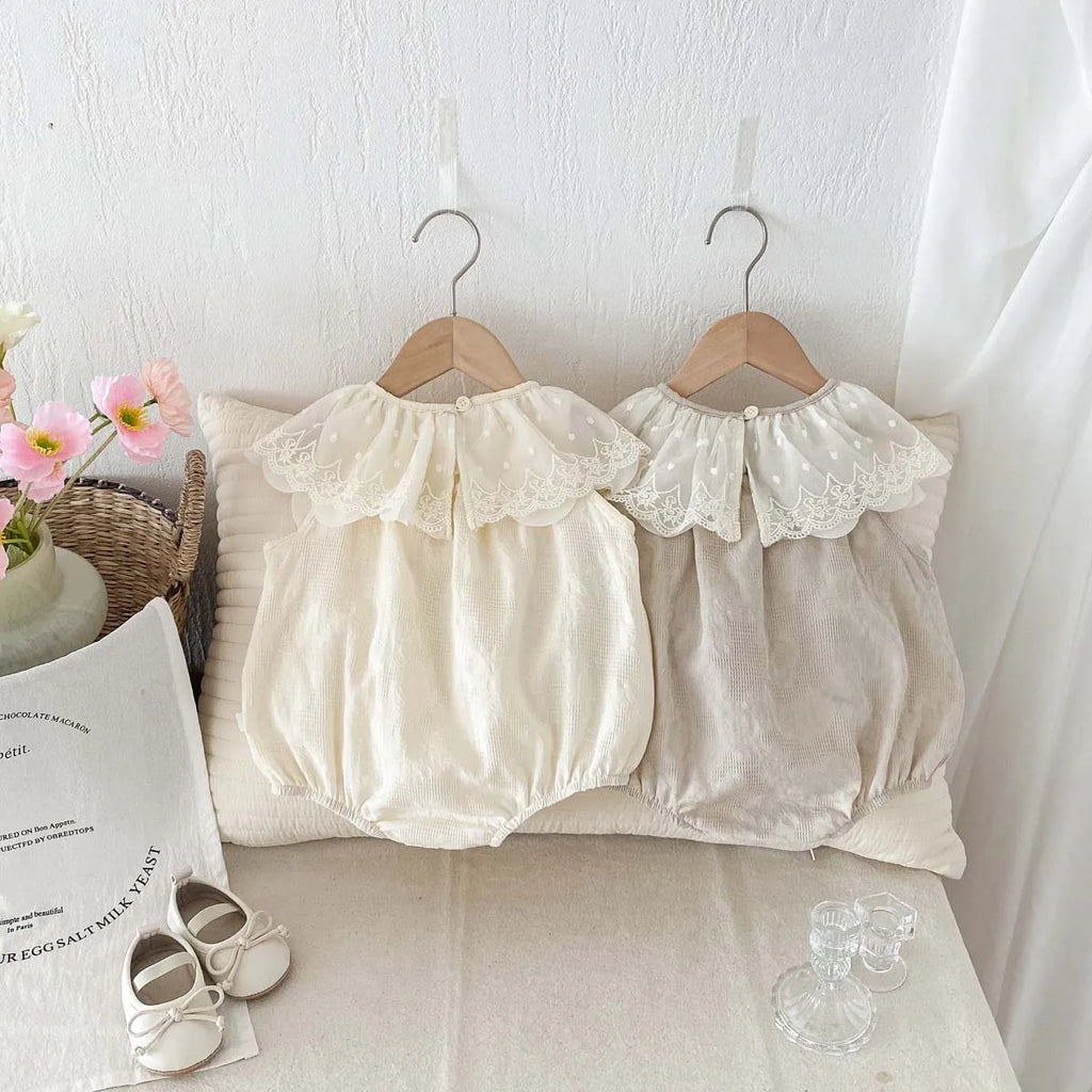 Clara Lace Bubble Romper