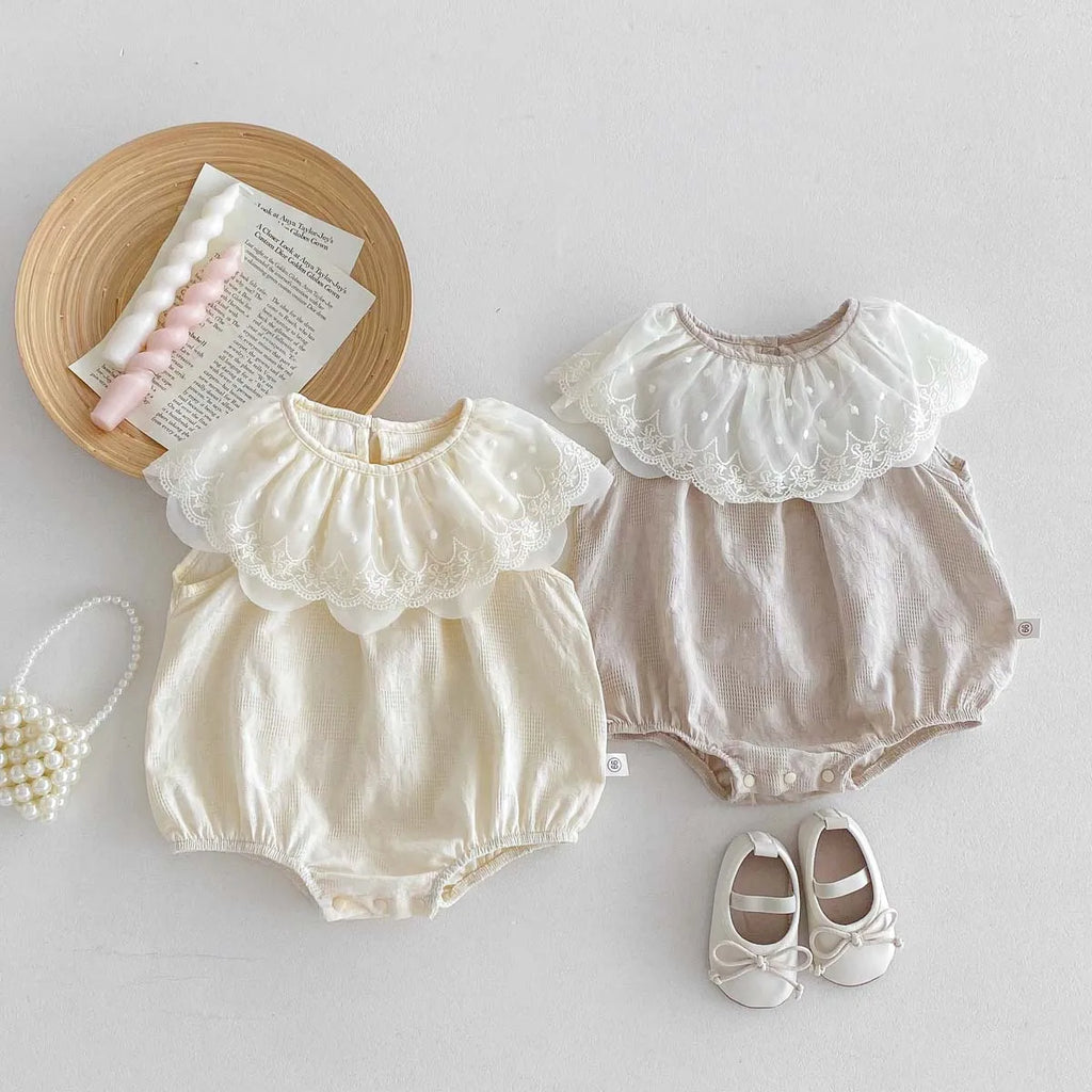 Clara Lace Bubble Romper