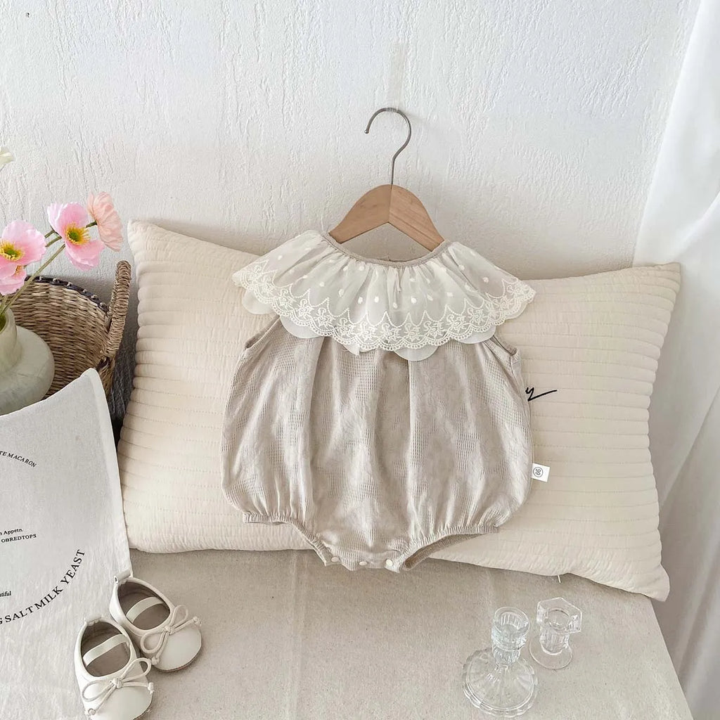 Clara Lace Bubble Romper