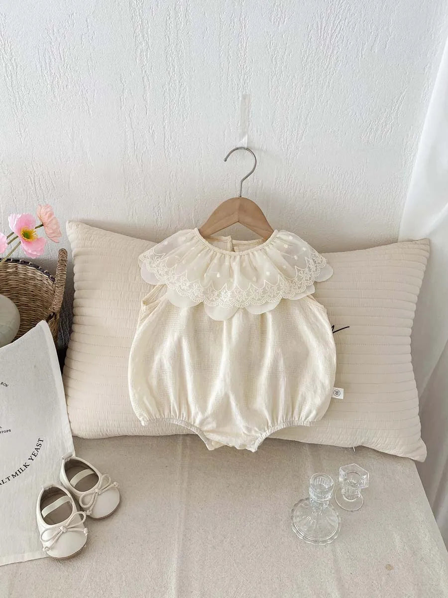 Clara Lace Bubble Romper