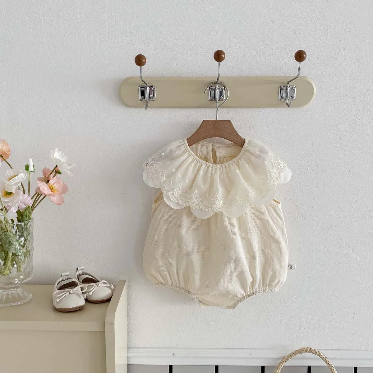 Clara Lace Bubble Romper