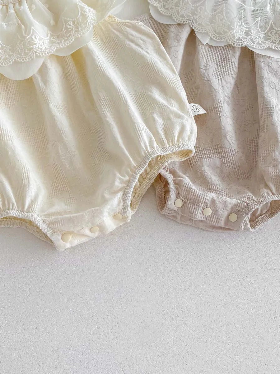 Clara Lace Bubble Romper