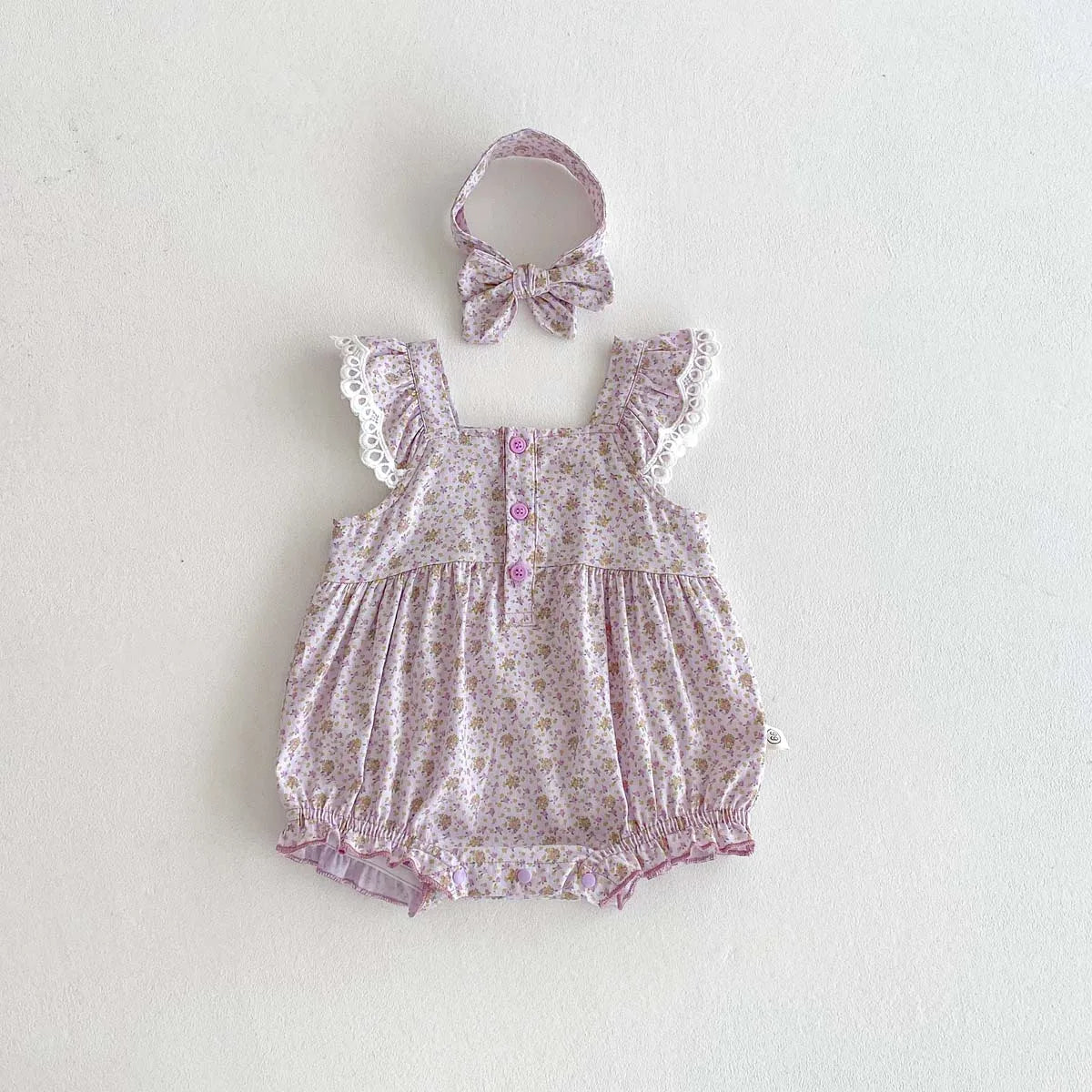 Sweet Pea Bubble Romper