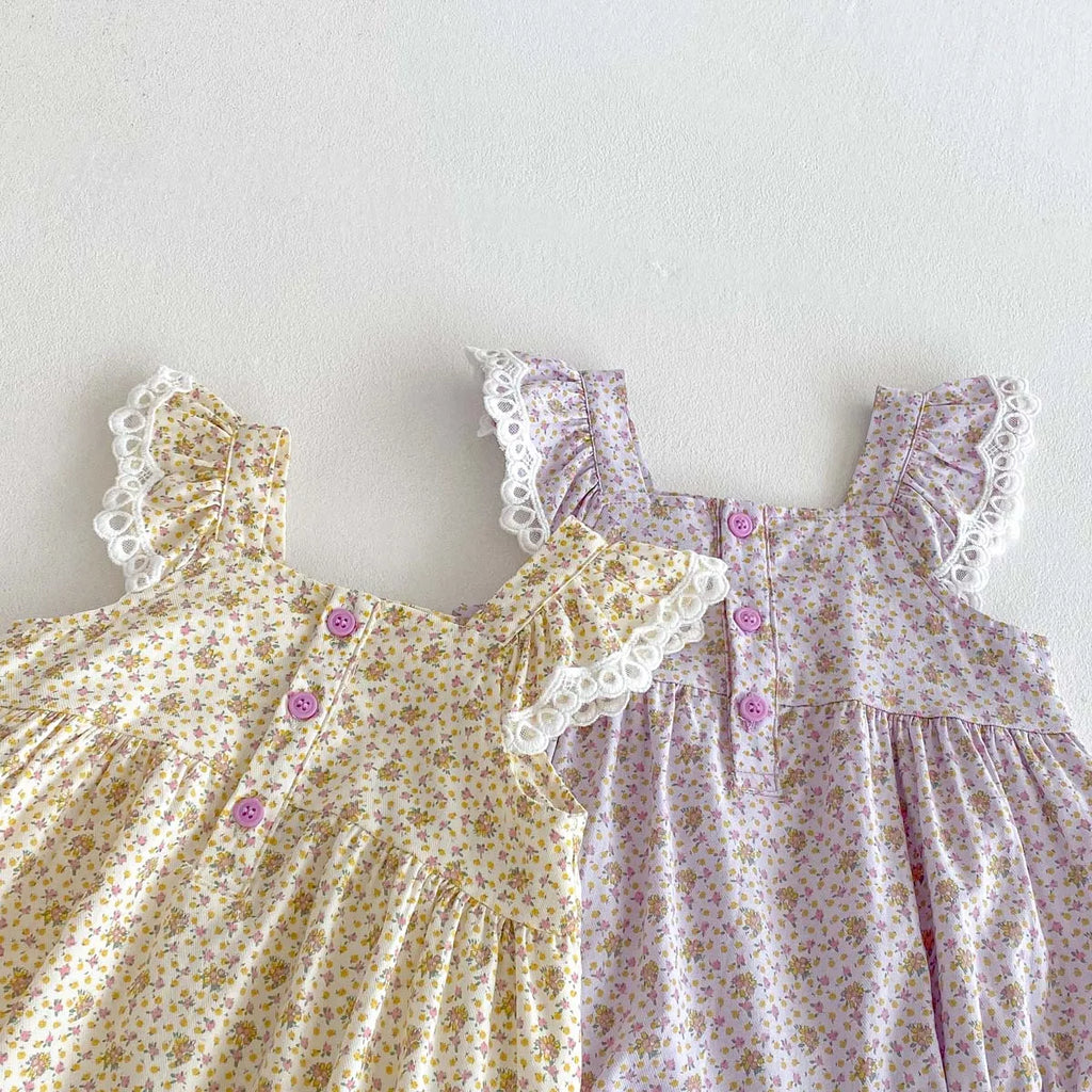 Sweet Pea Bubble Romper