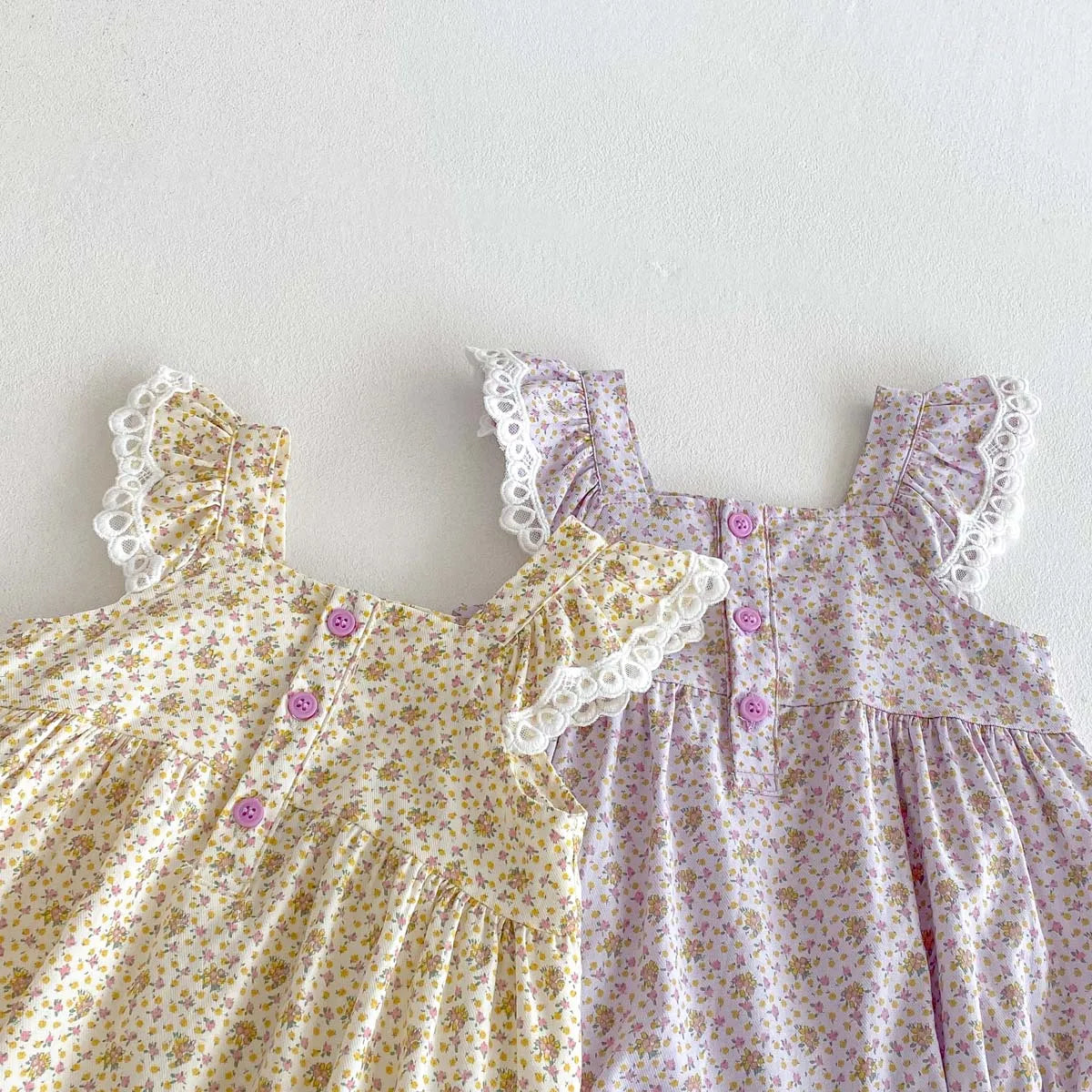 Sweet Pea Bubble Romper