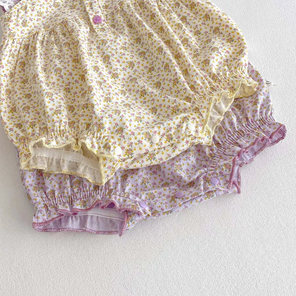 Sweet Pea Bubble Romper