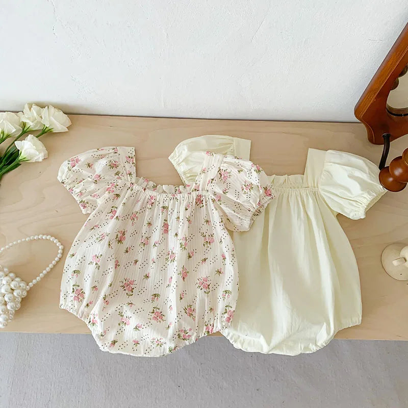 Rose Garden Bubble Romper
