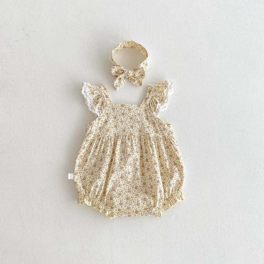 Sweet Pea Bubble Romper